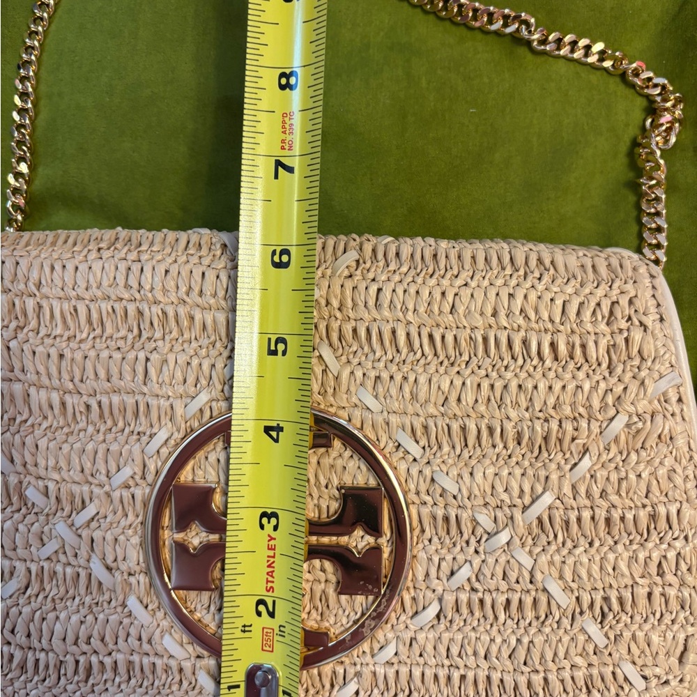 Tory Burch Reva Woven Clutch/Shoulder Bag - Picture 6 of 6